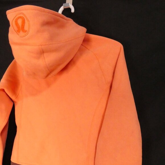 LULULEMON | see measurements | Orange and Brown Classic Heavyweight Scuba Hoodie - Picture 12 of 16